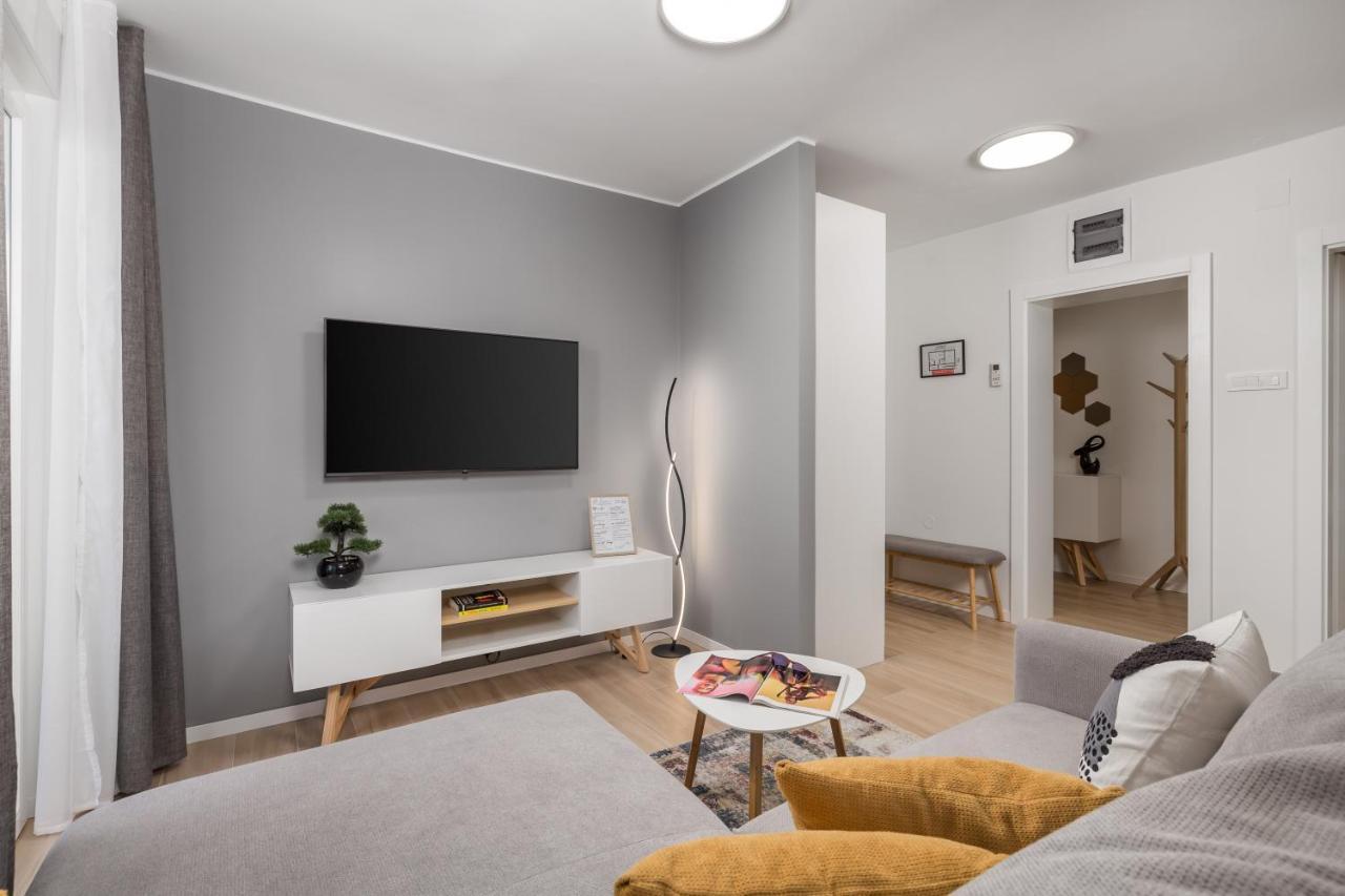 Modern Apartment Di Piu With Free 20M2 Garage Parking Rijeka Exterior foto