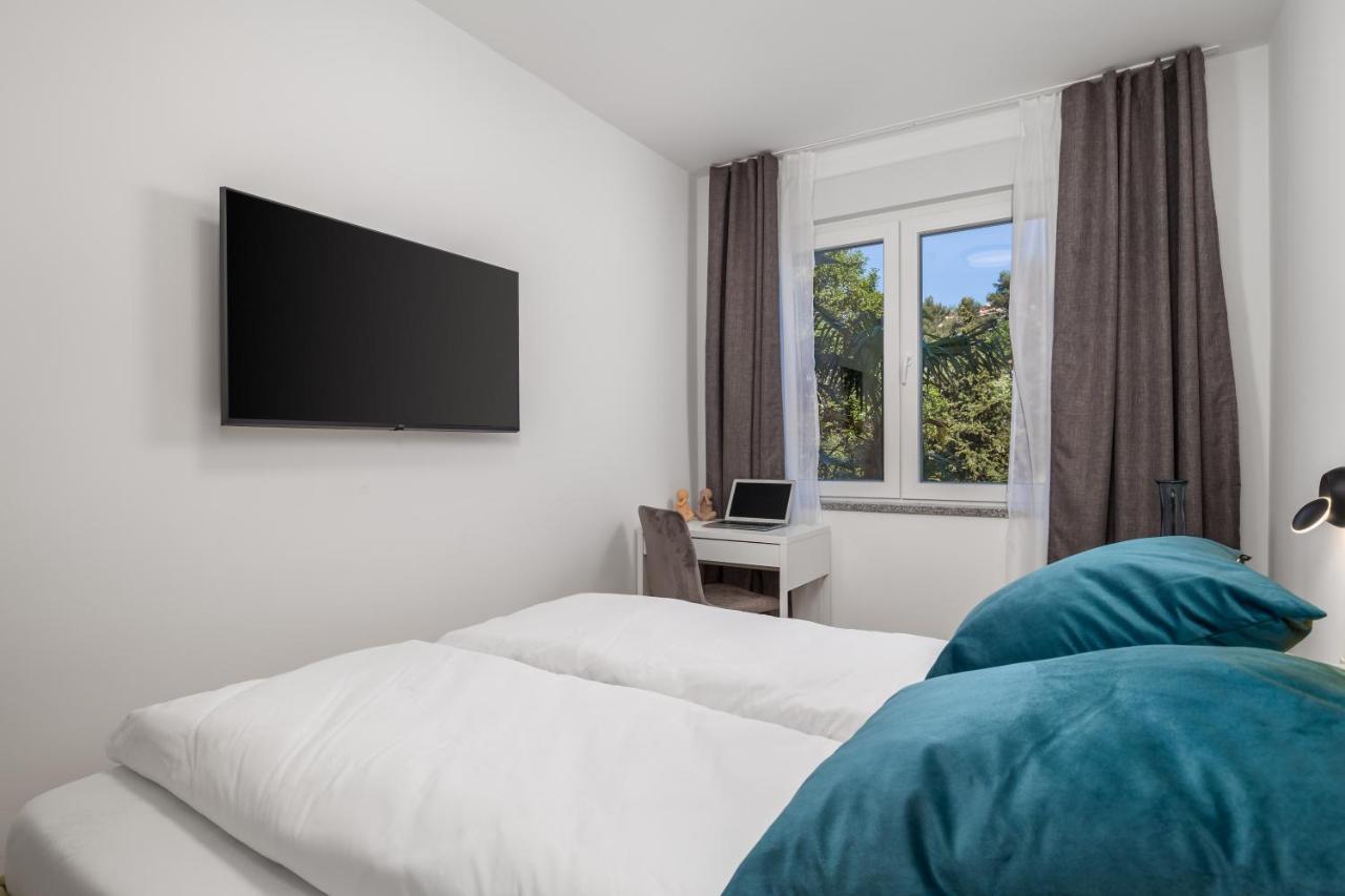 Modern Apartment Di Piu With Free 20M2 Garage Parking Rijeka Exterior foto